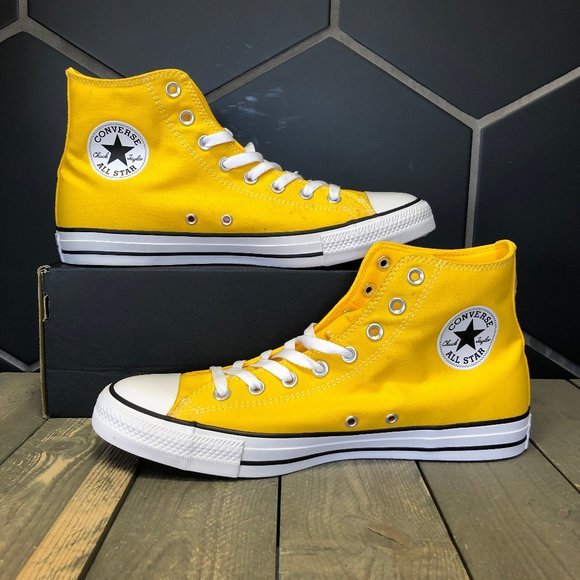 Converse CT All Star High Yellow Smiley (MS) - Picture 2 of 6